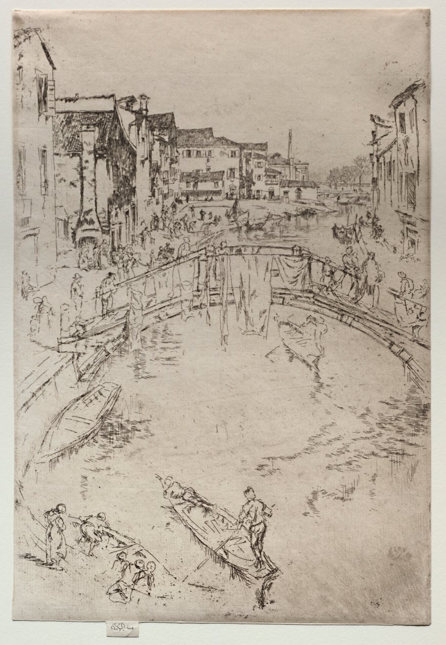 Il ponte da James Abbott McNeill Whistler