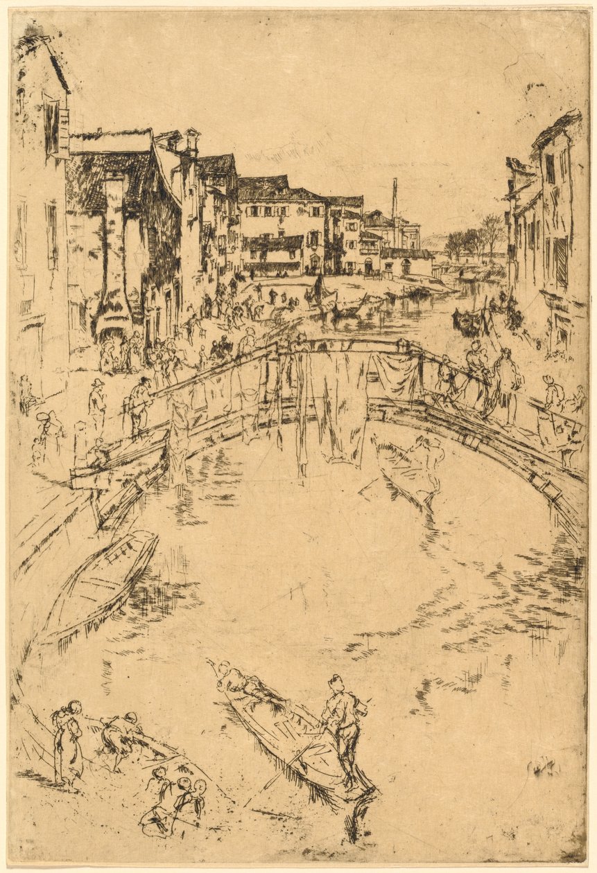 Il Ponte da James Abbott McNeill Whistler
