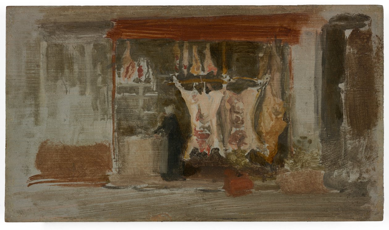 La Macelleria, c.1888-89 da James Abbott McNeill Whistler