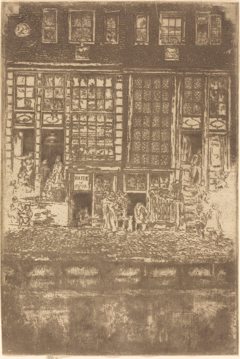 La Tenda Ricamata da James Abbott McNeill Whistler