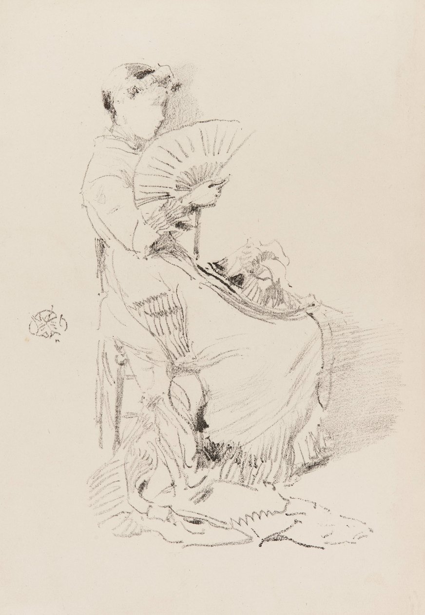 Il ventaglio da James Abbott McNeill Whistler