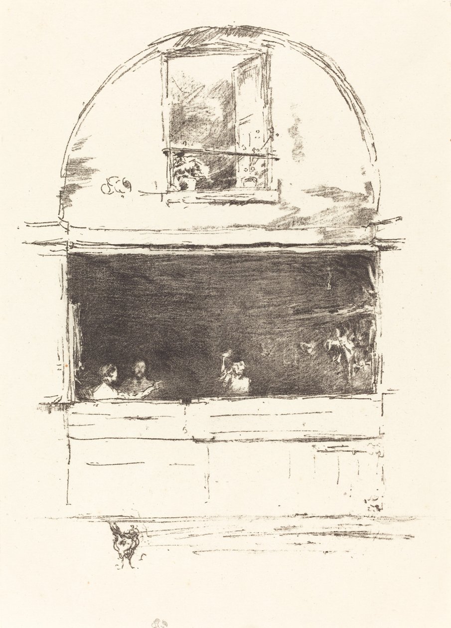 La Forgia, Passage du Dragon, 1894 da James Abbott McNeill Whistler