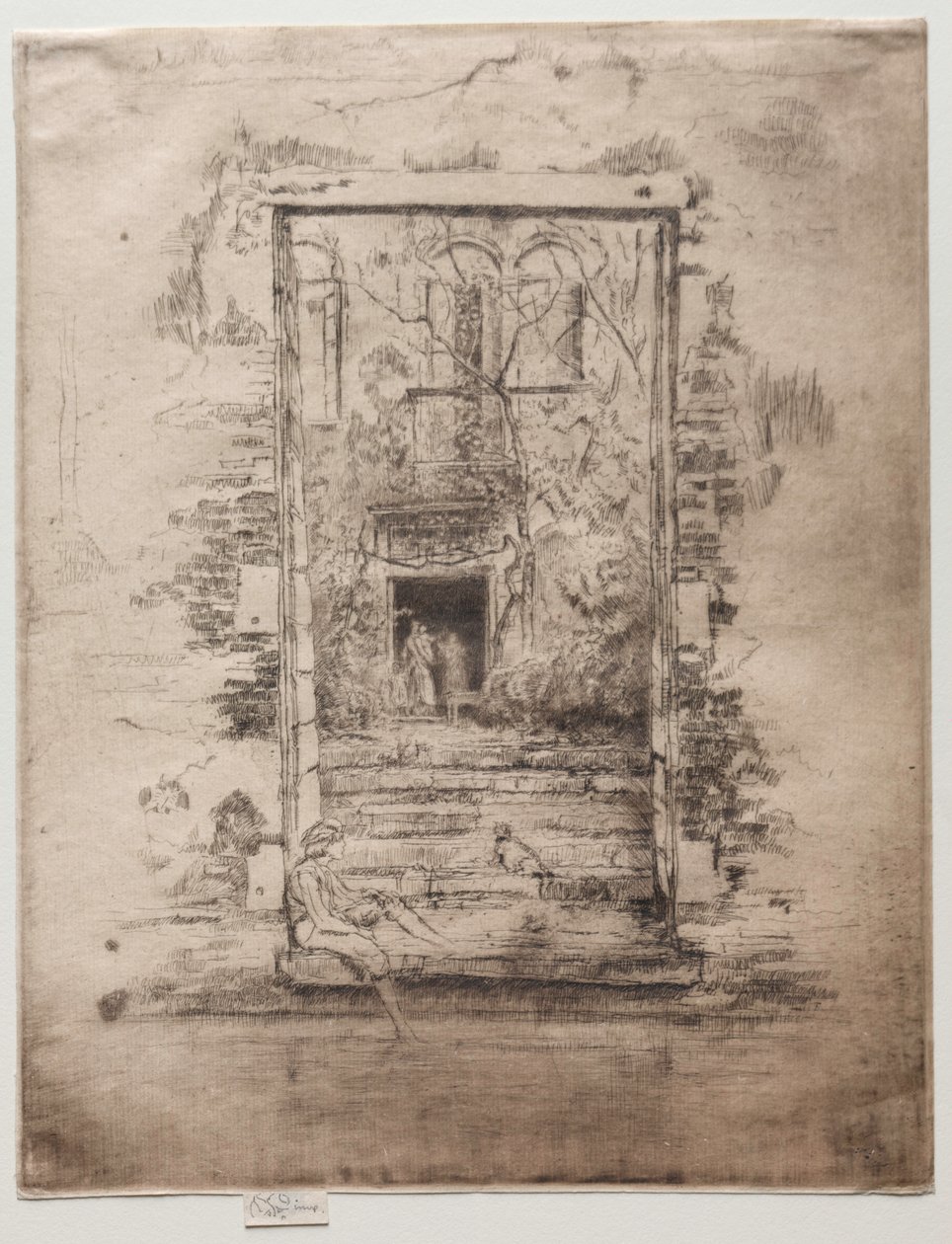 Il giardino da James Abbott McNeill Whistler