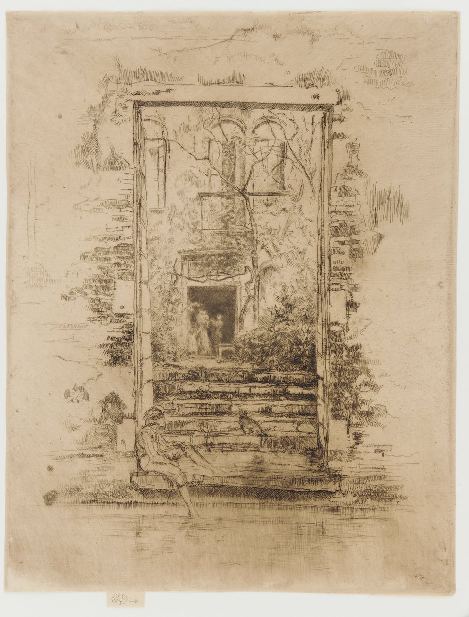 Il giardino, 1879-1880 da James Abbott McNeill Whistler