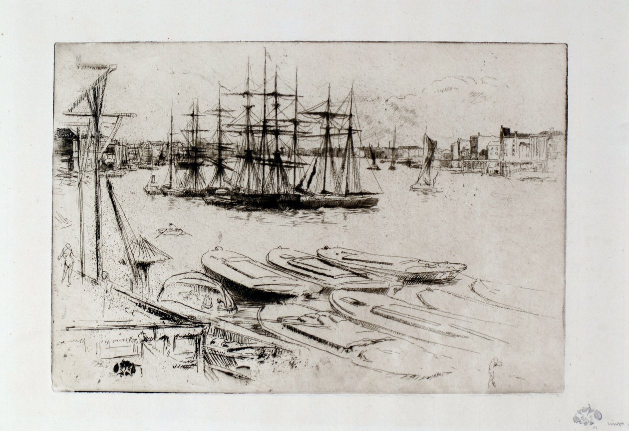 La grande piscina da James Abbott McNeill Whistler
