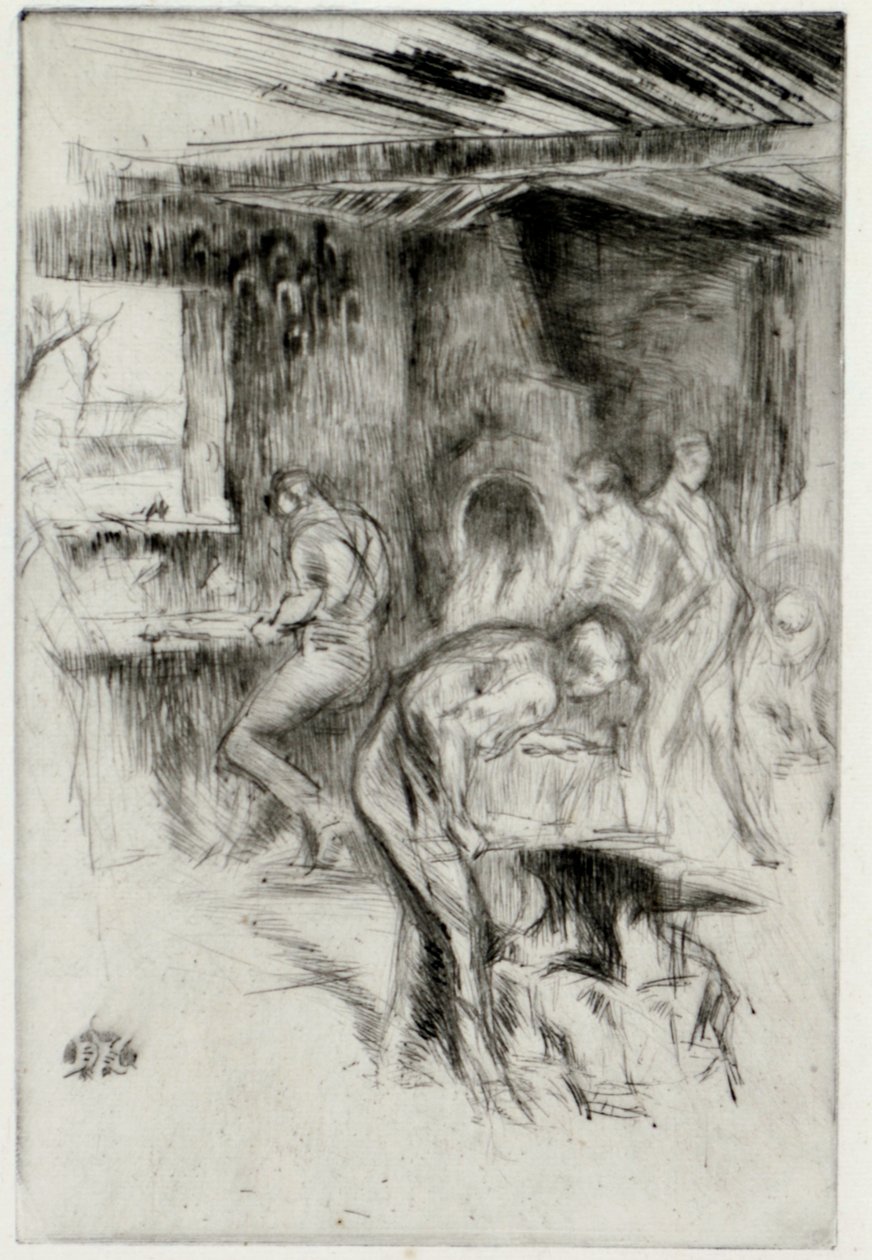 La piccola fucina da James Abbott McNeill Whistler