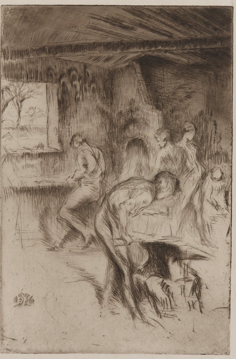 La piccola fucina, Liverpool da James Abbott McNeill Whistler