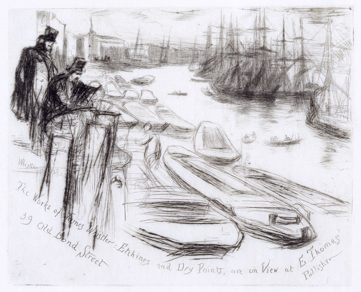 La Piccola Pozza, No.2 da James Abbott McNeill Whistler
