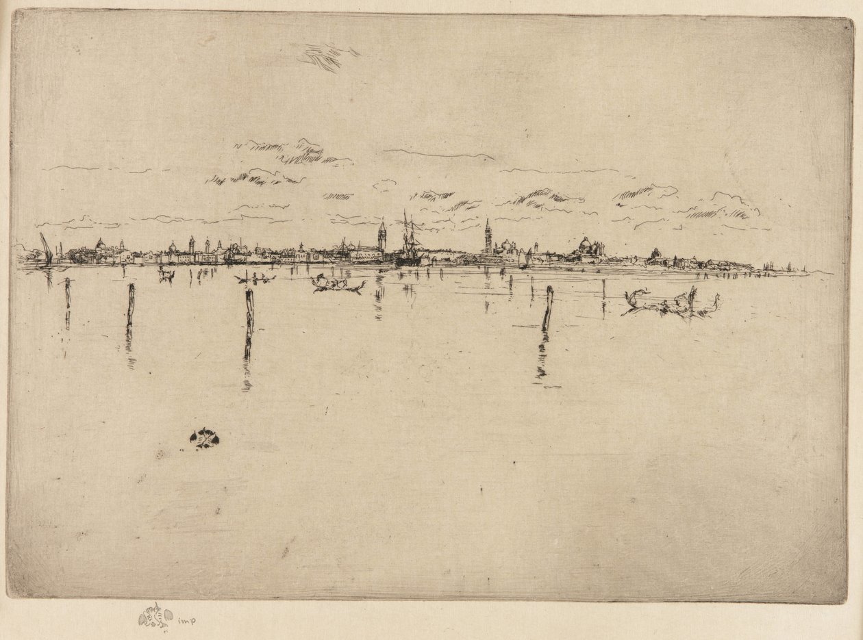 La piccola Venezia da James Abbott McNeill Whistler