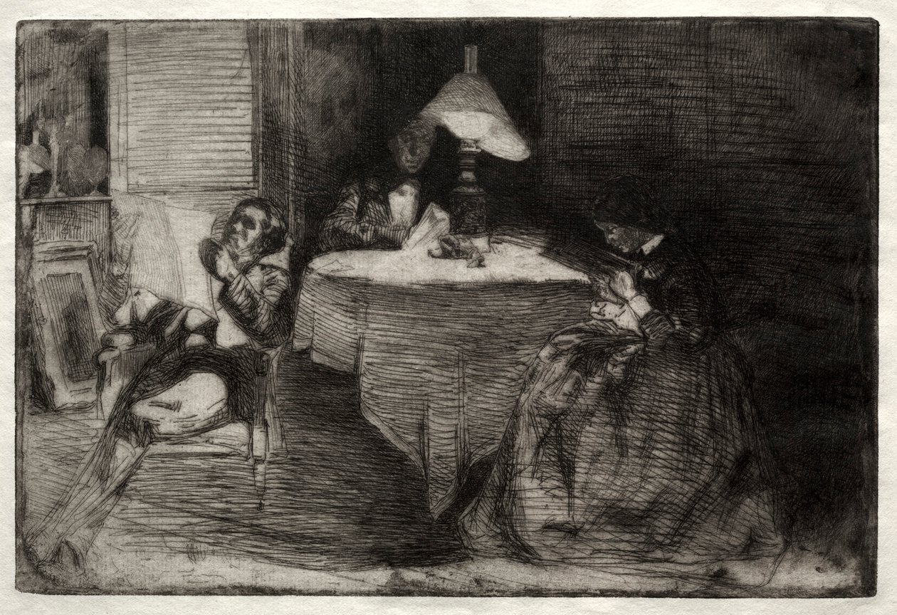 La sala della musica da James Abbott McNeill Whistler