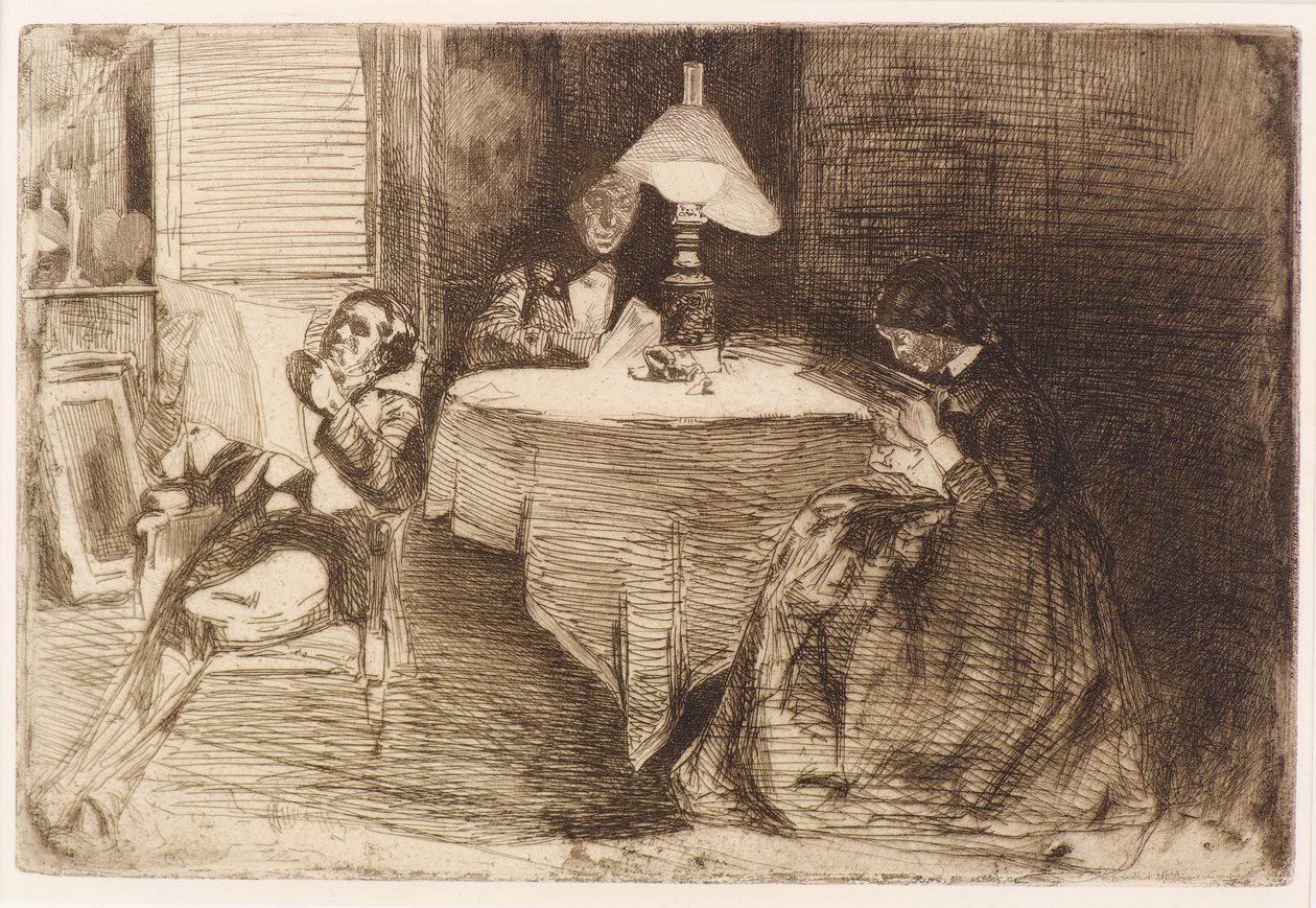 La sala della musica da James Abbott McNeill Whistler