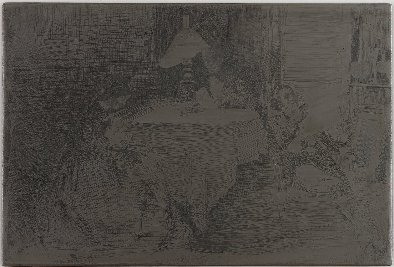 La Sala della Musica, 1858 da James Abbott McNeill Whistler