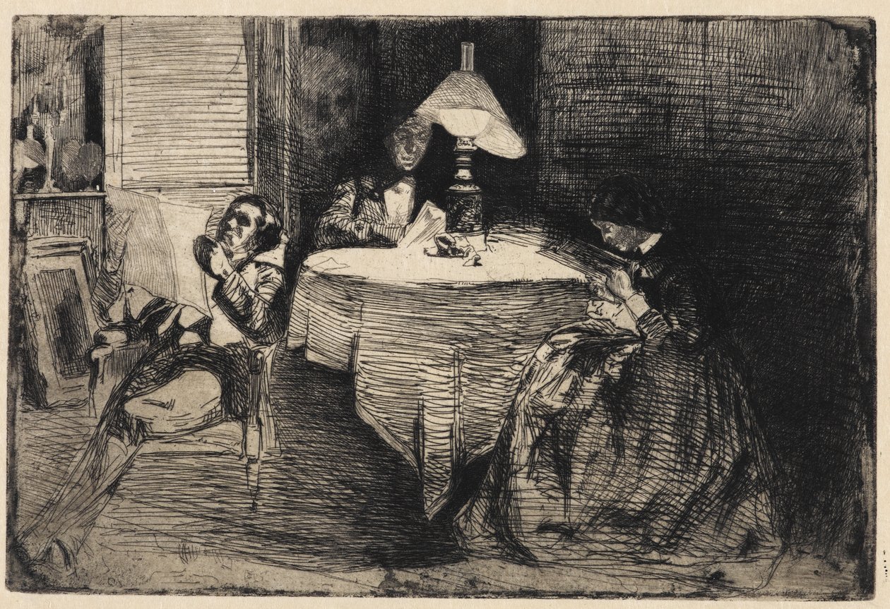 La Sala della Musica da James Abbott McNeill Whistler