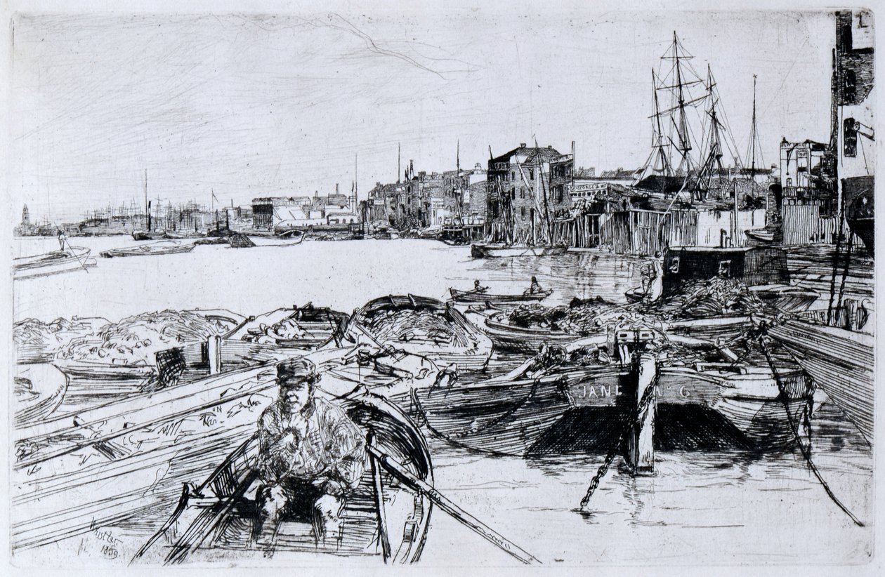 La piscina da James Abbott McNeill Whistler