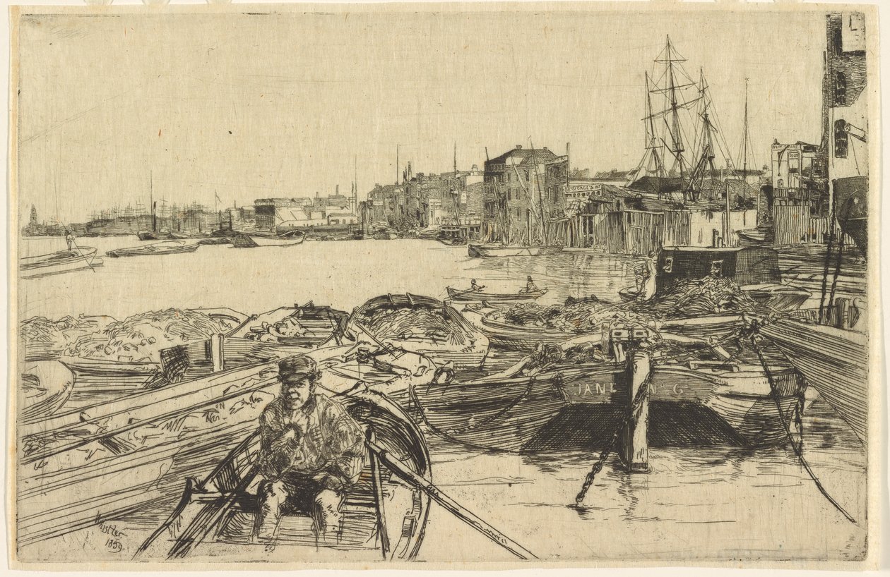 La piscina da James Abbott McNeill Whistler