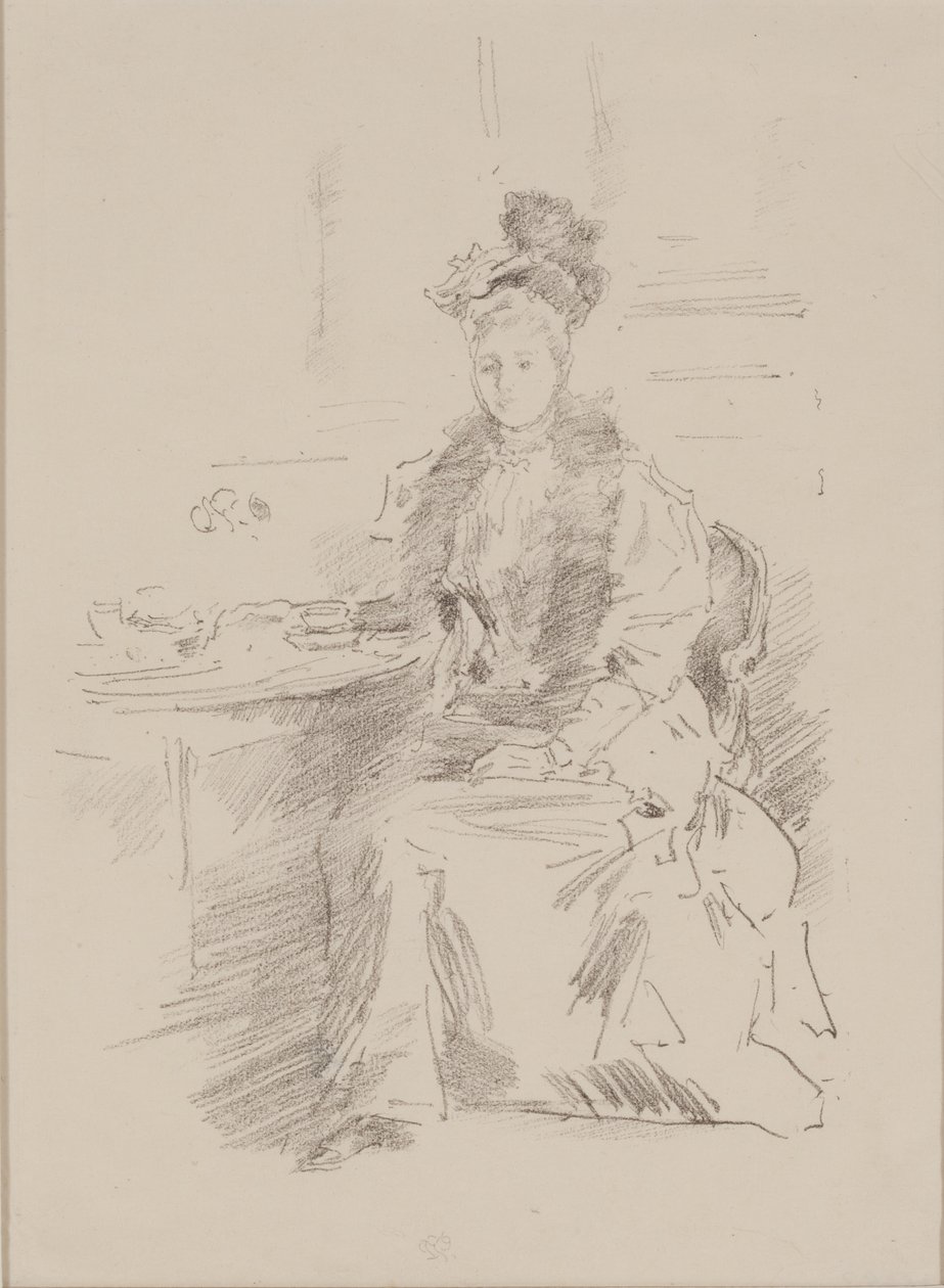 La bella newyorkese da James Abbott McNeill Whistler