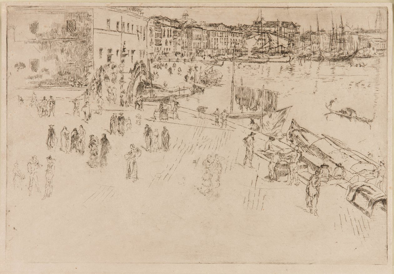 La Riva da James Abbott McNeill Whistler