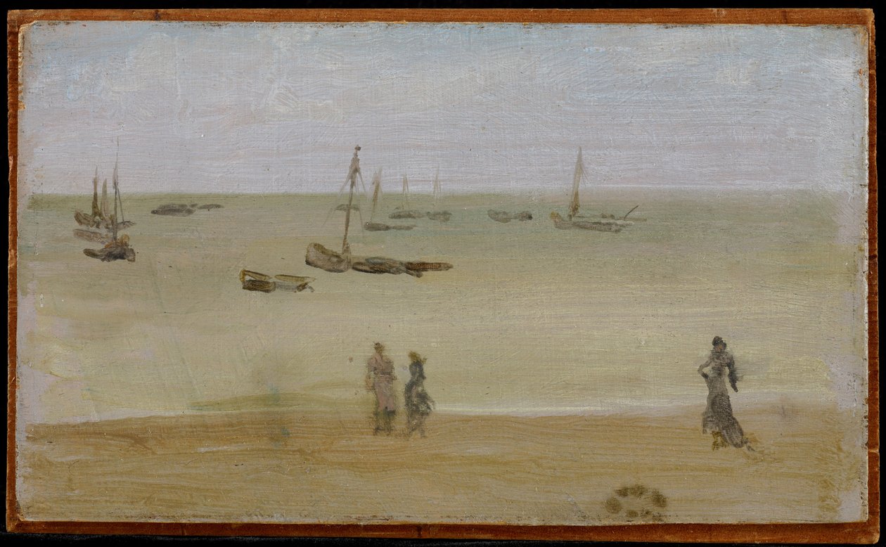 La spiaggia da James Abbott McNeill Whistler