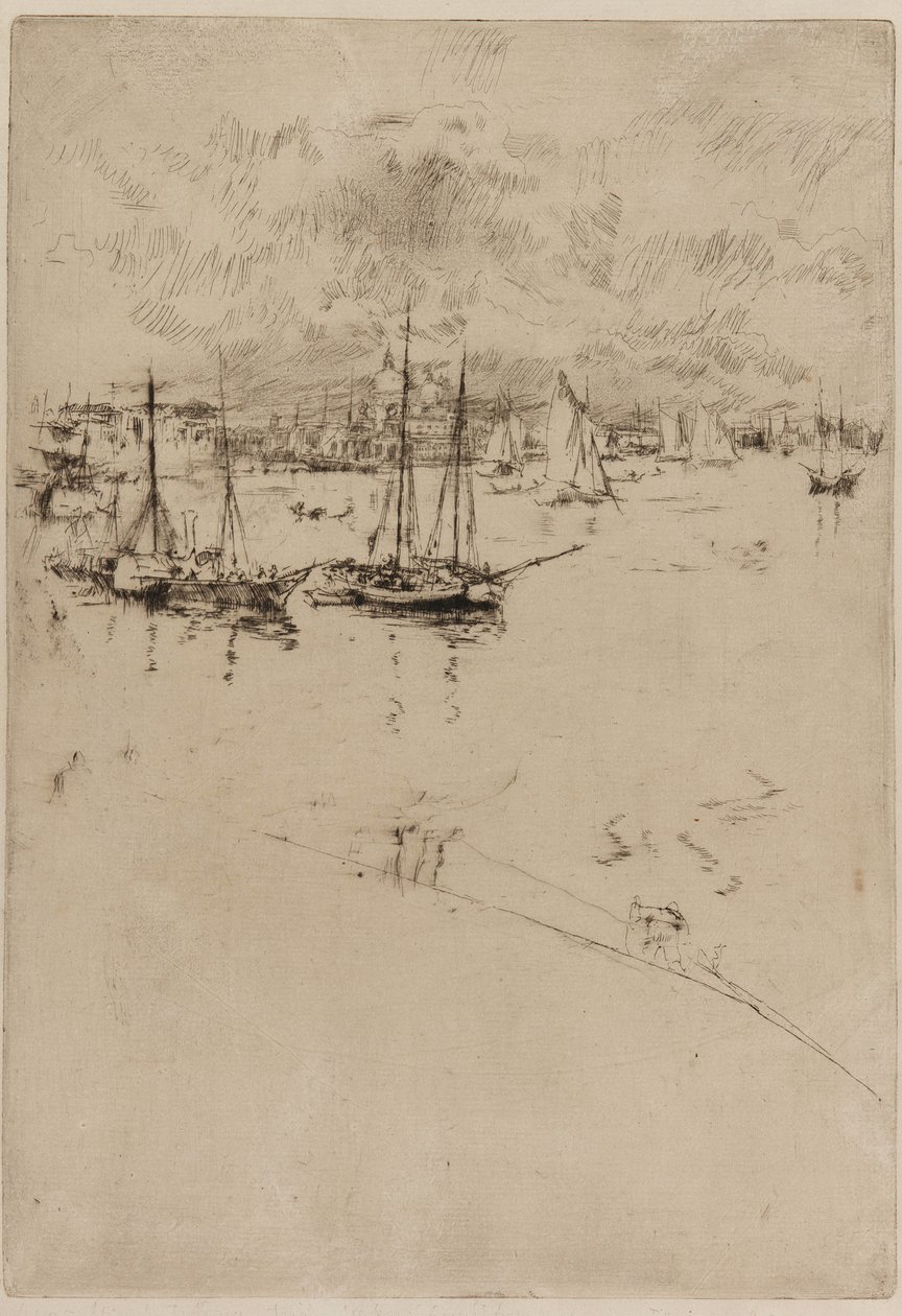 Il battello a vapore, Venezia da James Abbott McNeill Whistler