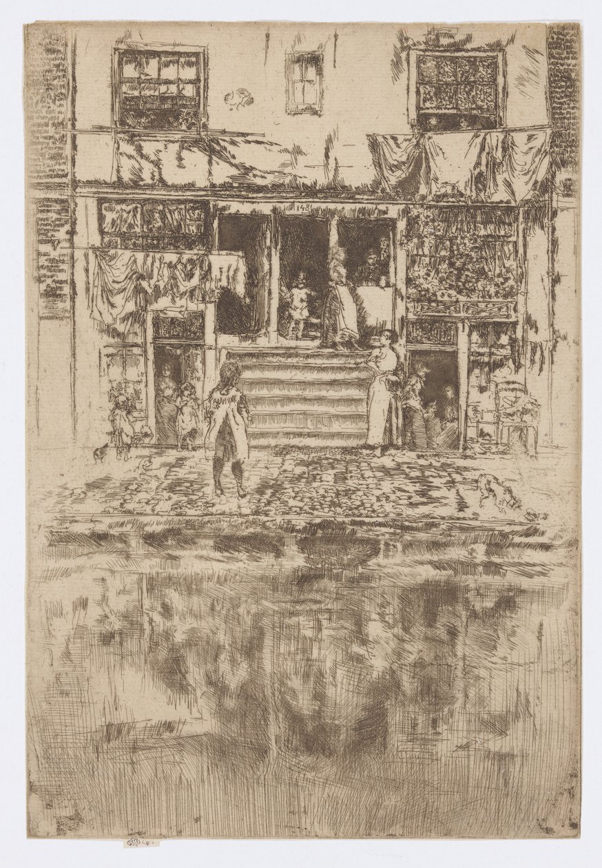 Le Scale, Amsterdam da James Abbott McNeill Whistler
