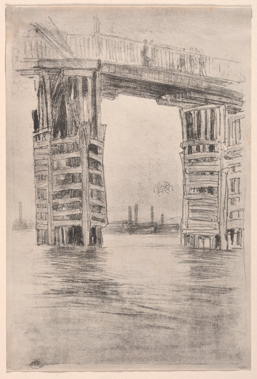Il ponte alto da James Abbott McNeill Whistler