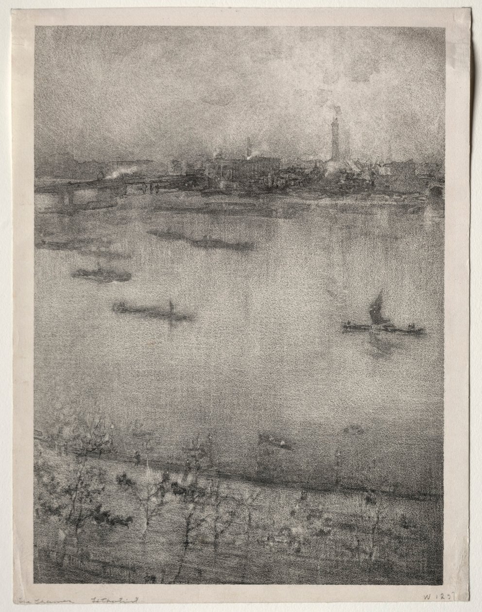 Il Tamigi da James Abbott McNeill Whistler