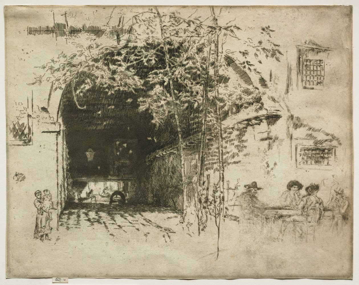 Il Traghetto, 1880 da James Abbott McNeill Whistler