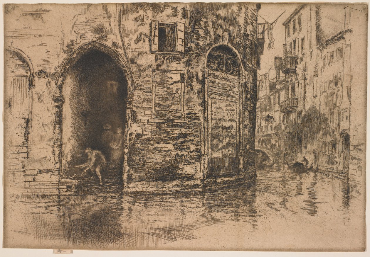Le due porte da James Abbott McNeill Whistler