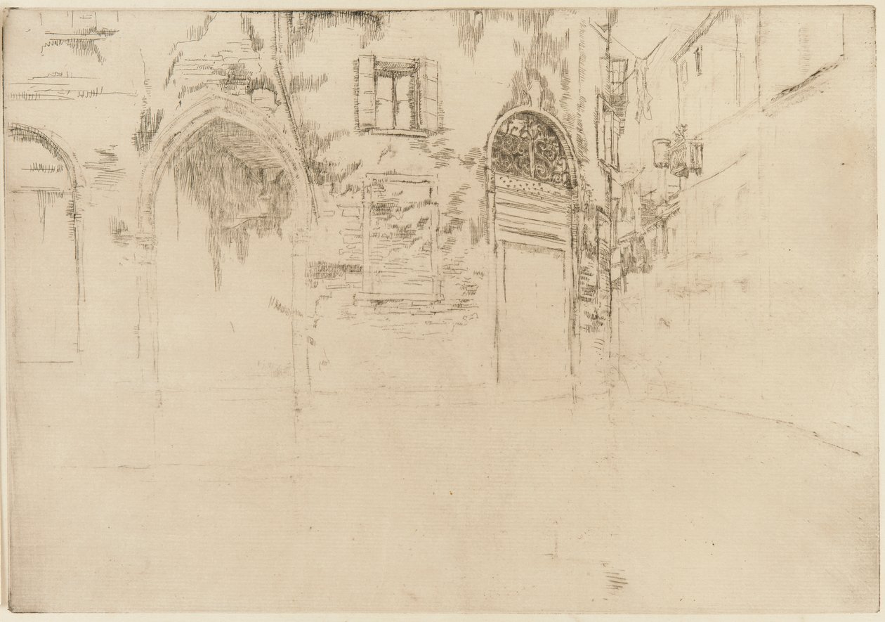 Le due porte da James Abbott McNeill Whistler