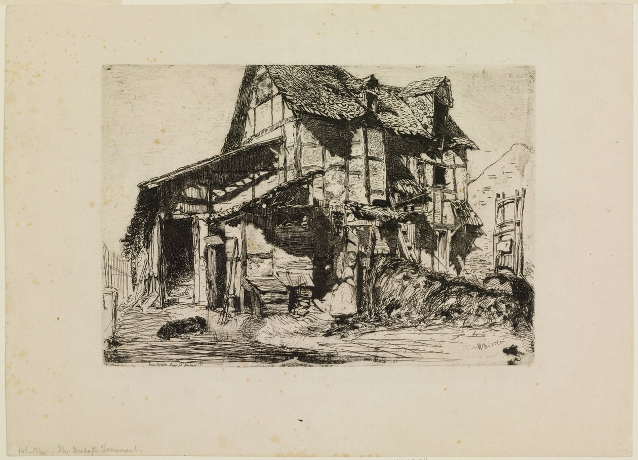Il caseggiato fatiscente da James Abbott McNeill Whistler