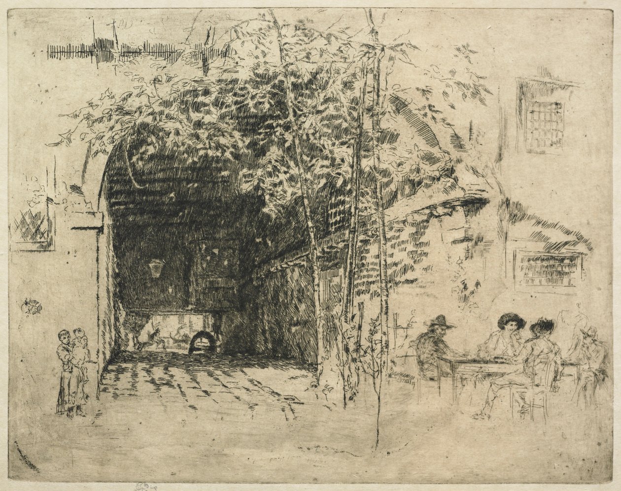 Traghetto, No. 2 da James Abbott McNeill Whistler