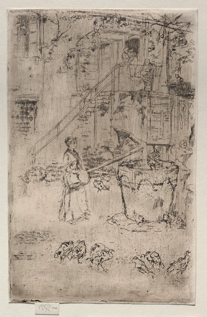 Tacchini, 1886 da James Abbott McNeill Whistler