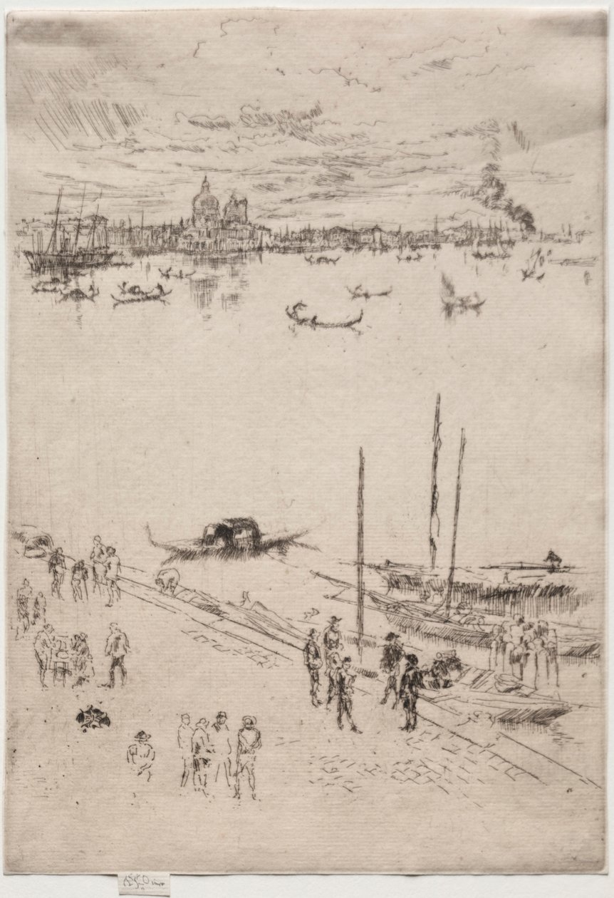 Venezia verticale da James Abbott McNeill Whistler