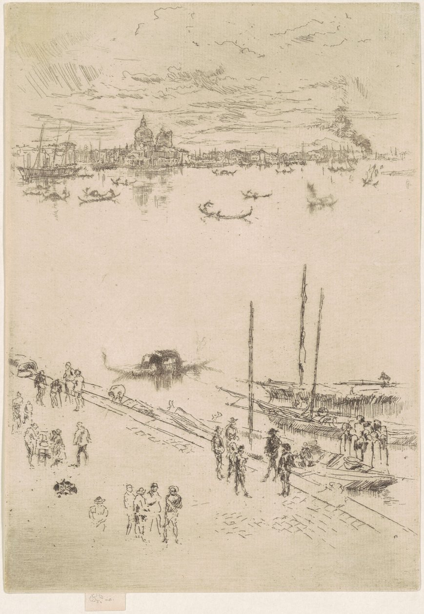 Venezia verticale da James Abbott McNeill Whistler
