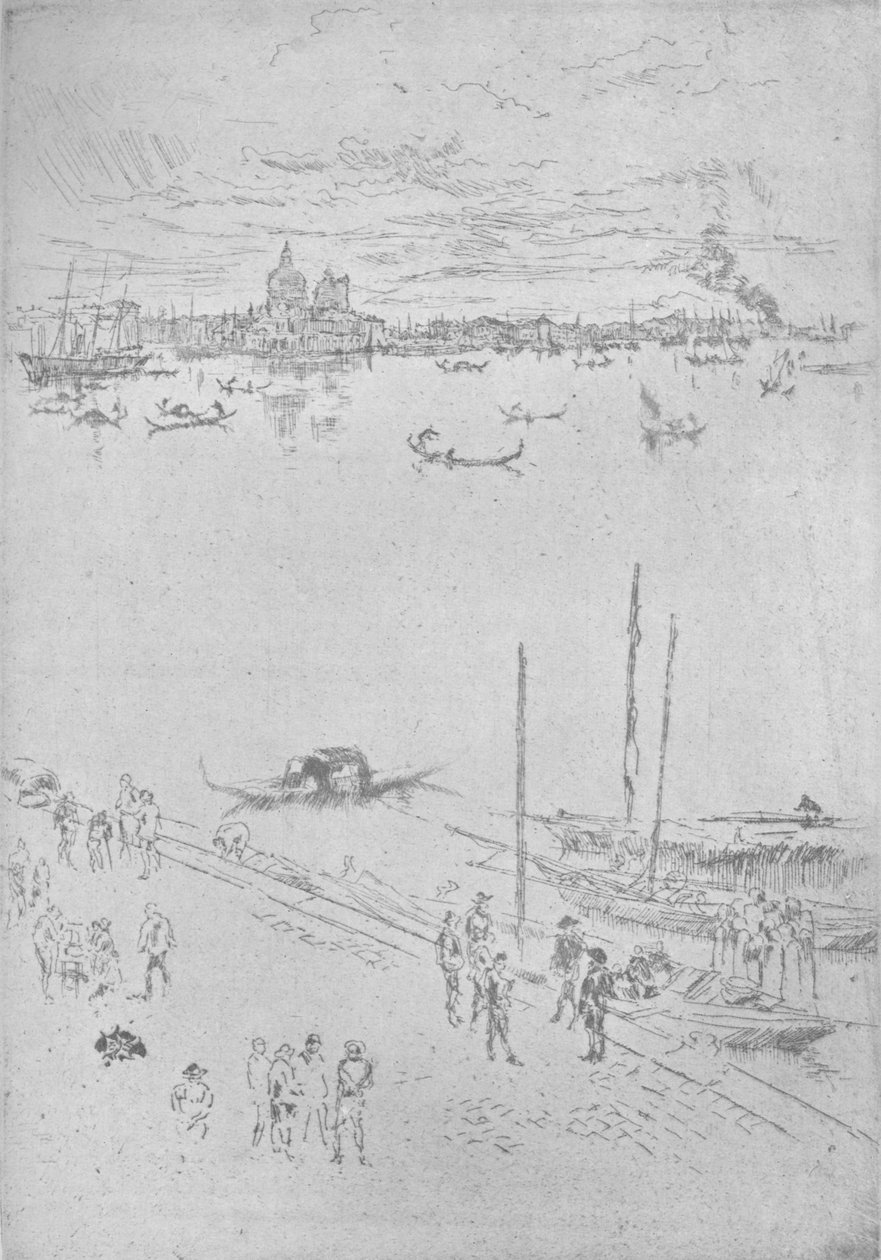 Venezia verticale da James Abbott McNeill Whistler