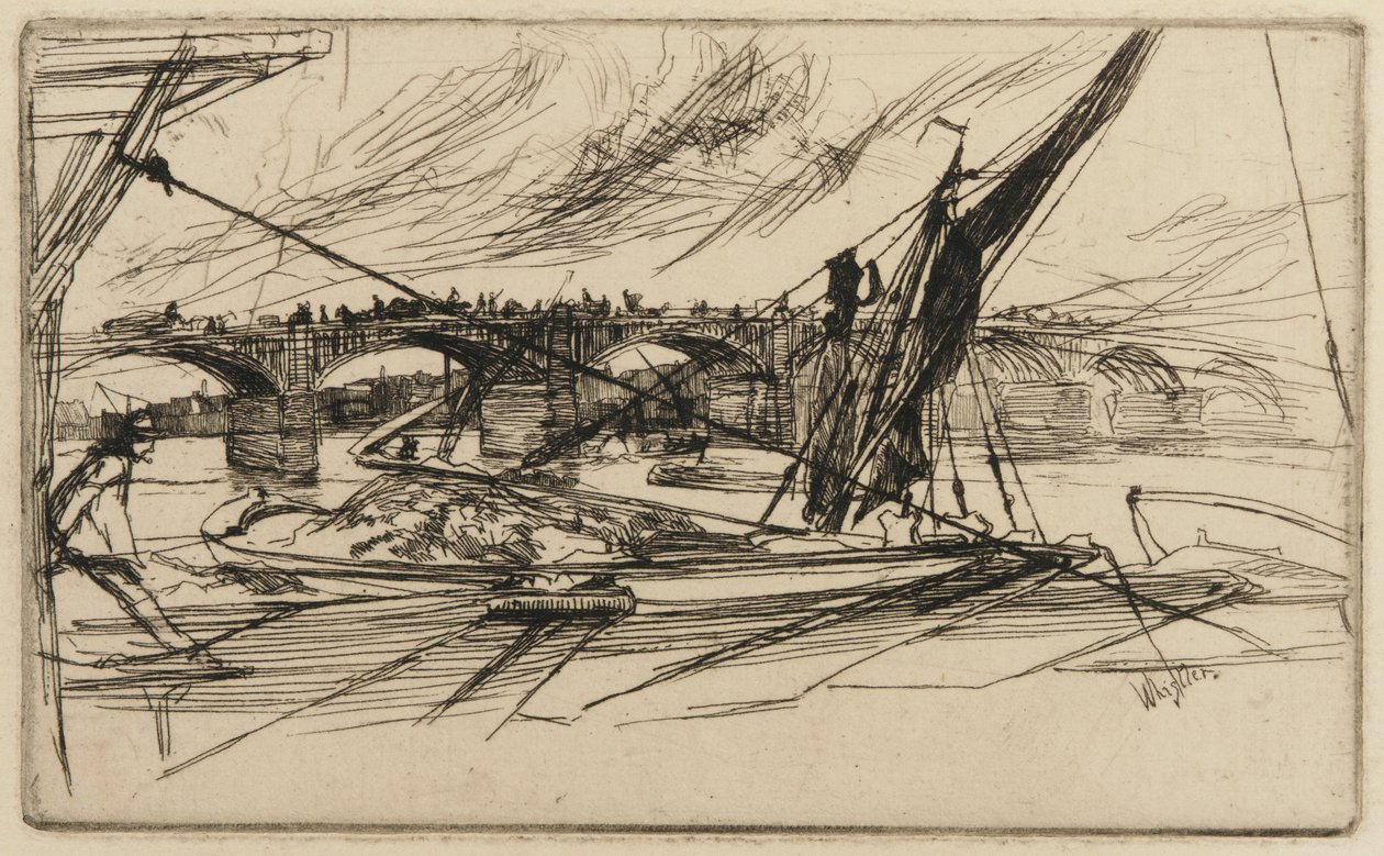 Ponte di Vauxhall da James Abbott McNeill Whistler