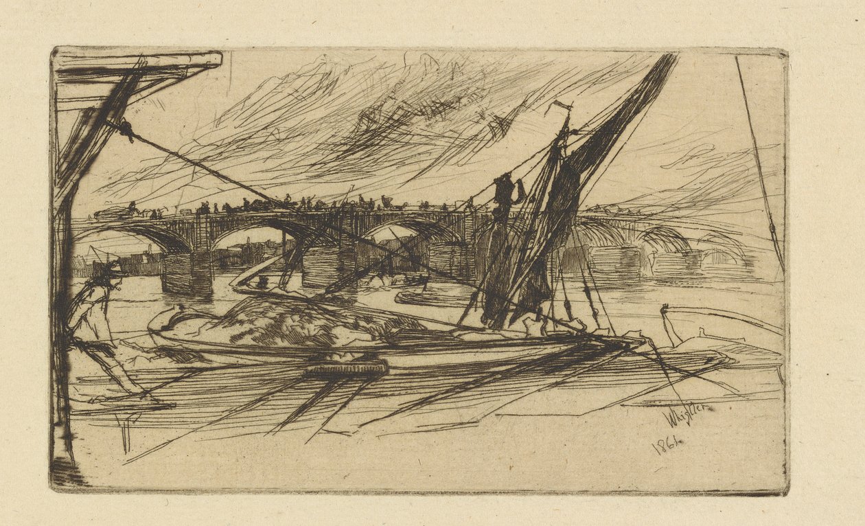 Ponte di Vauxhall da James Abbott McNeill Whistler