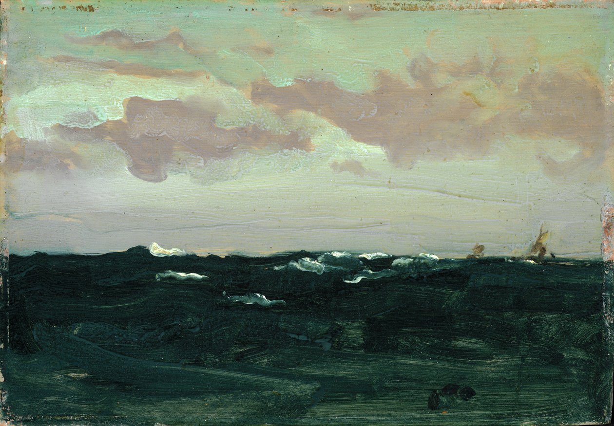 Viola e blu: tra i rulli, c.1893 da James Abbott McNeill Whistler