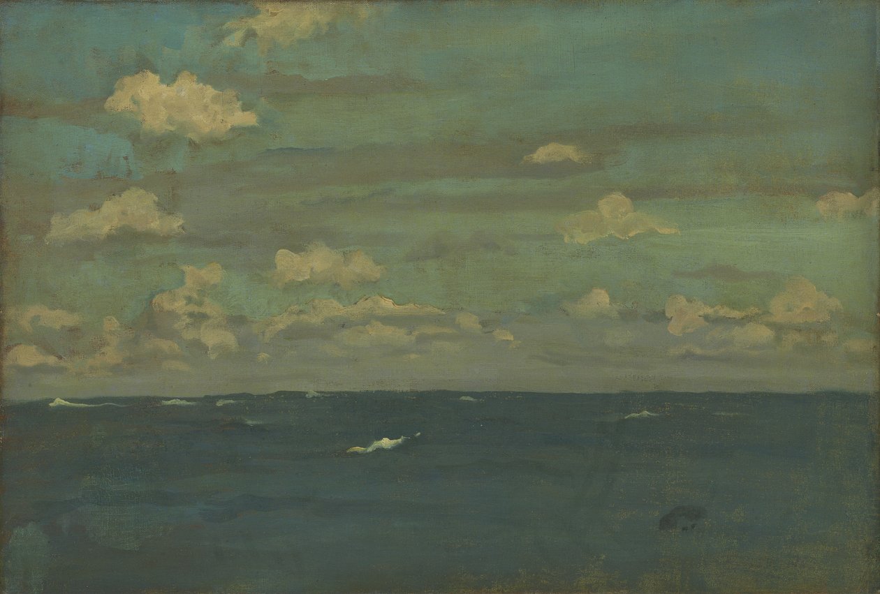 Viola e argento - Il mare profondo, 1893 da James Abbott McNeill Whistler