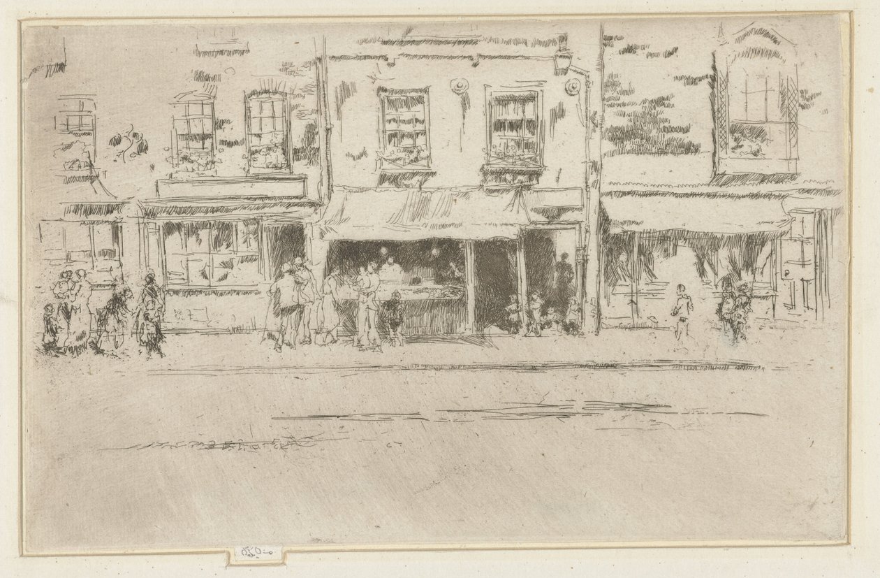 Pescheria a Chelsea da James Abbott McNeill Whistler