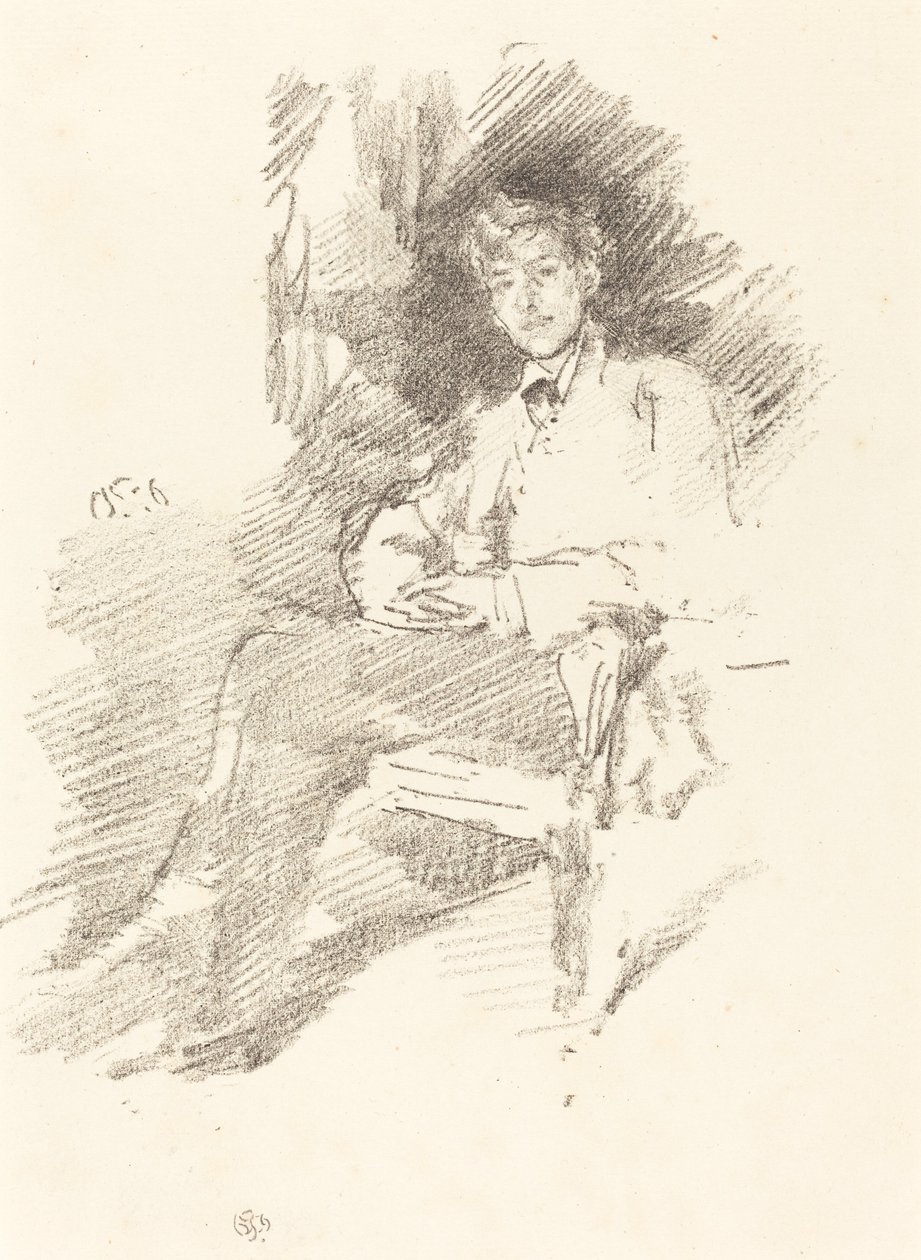 Walter Sickert, 1895 da James Abbott McNeill Whistler