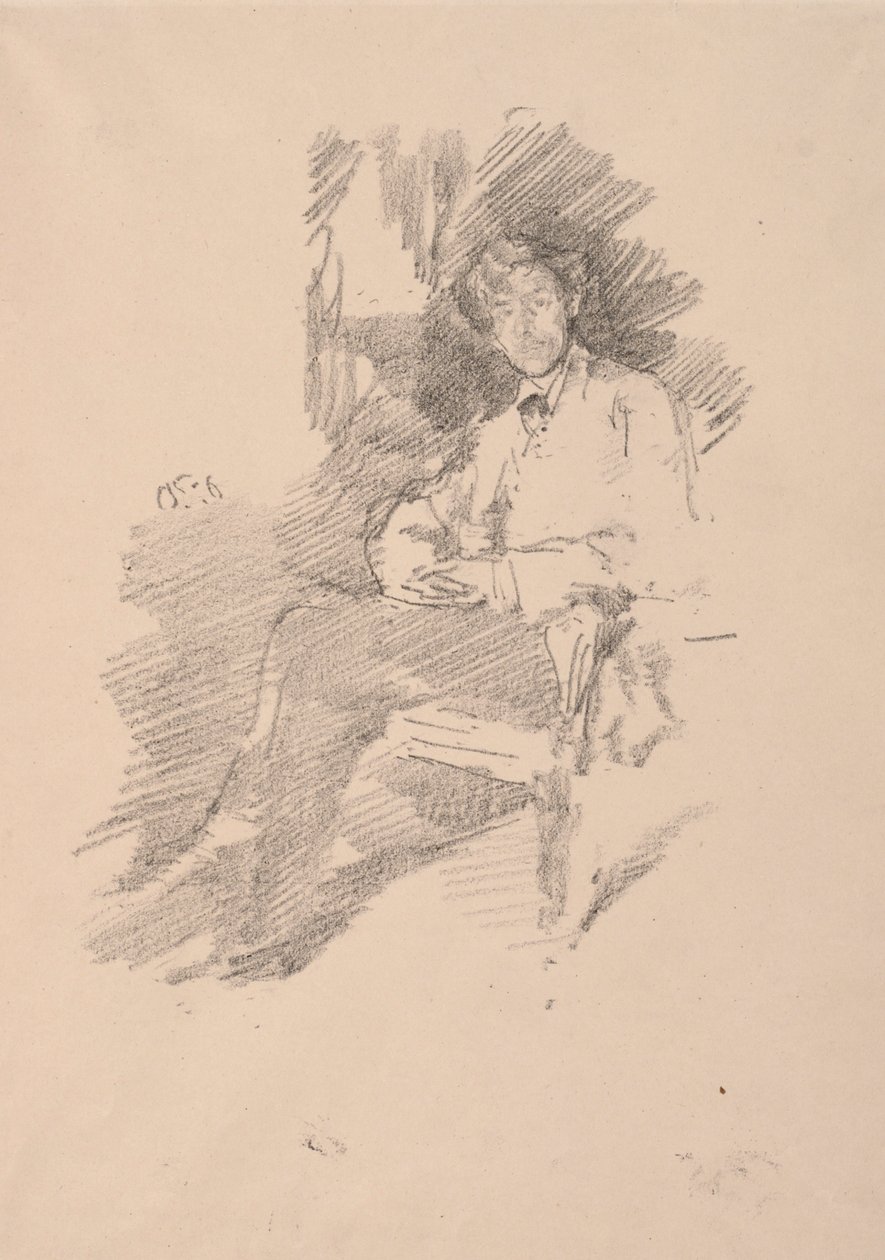 Walter Sickert, 1895 da James Abbott McNeill Whistler