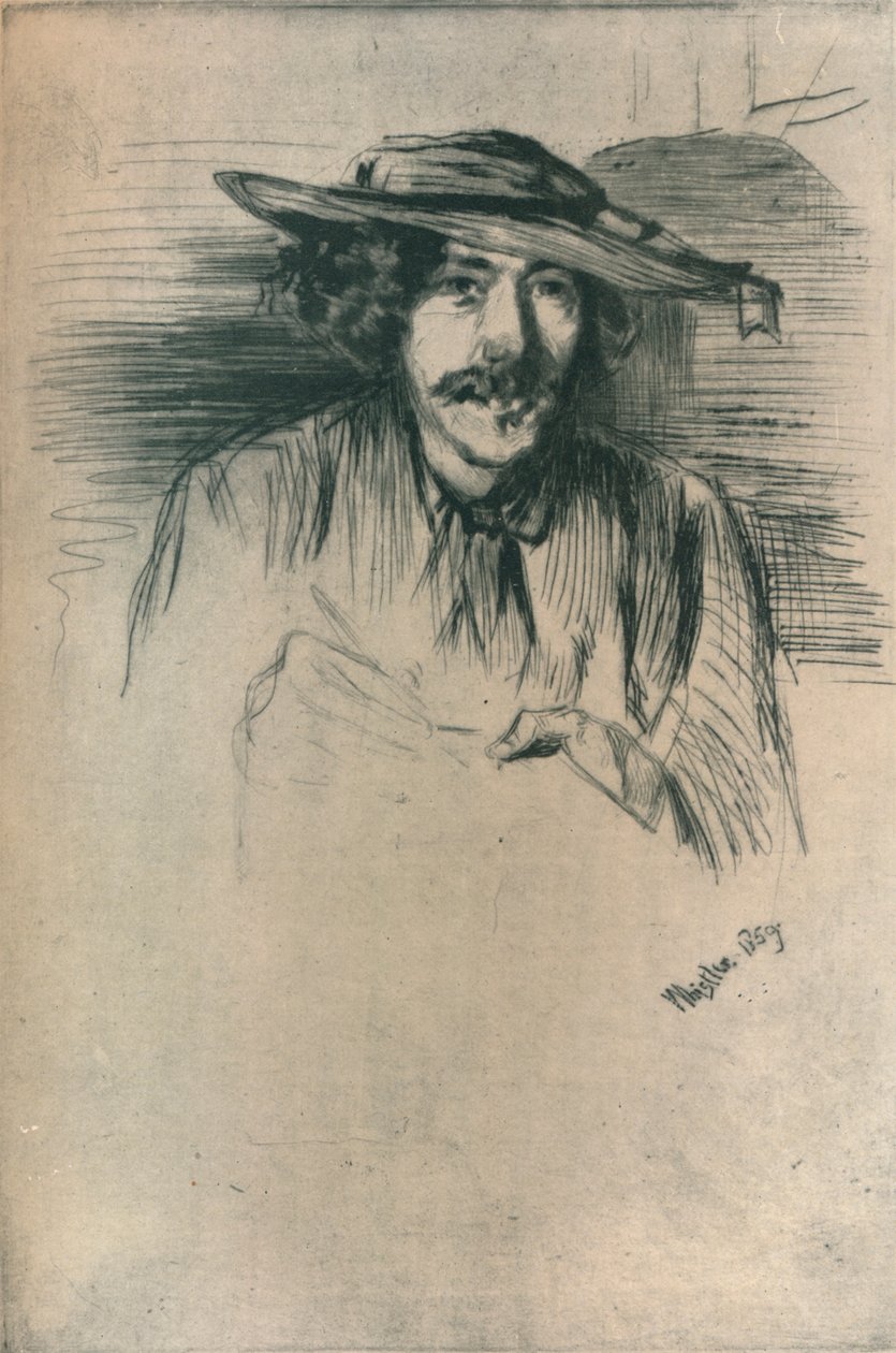 Whistler, 1859, 1904 da James Abbott McNeill Whistler