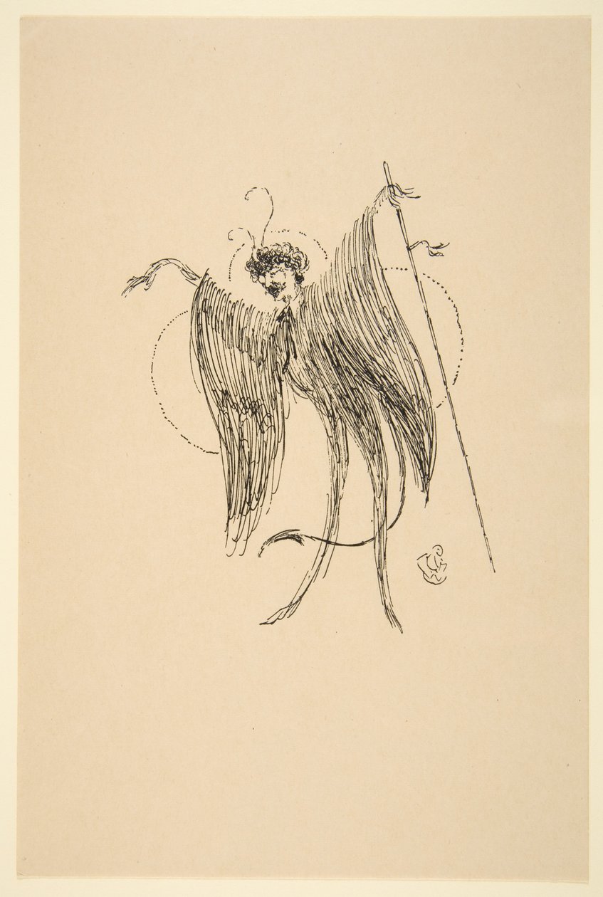 Whistler come Farfalla da James Abbott McNeill Whistler