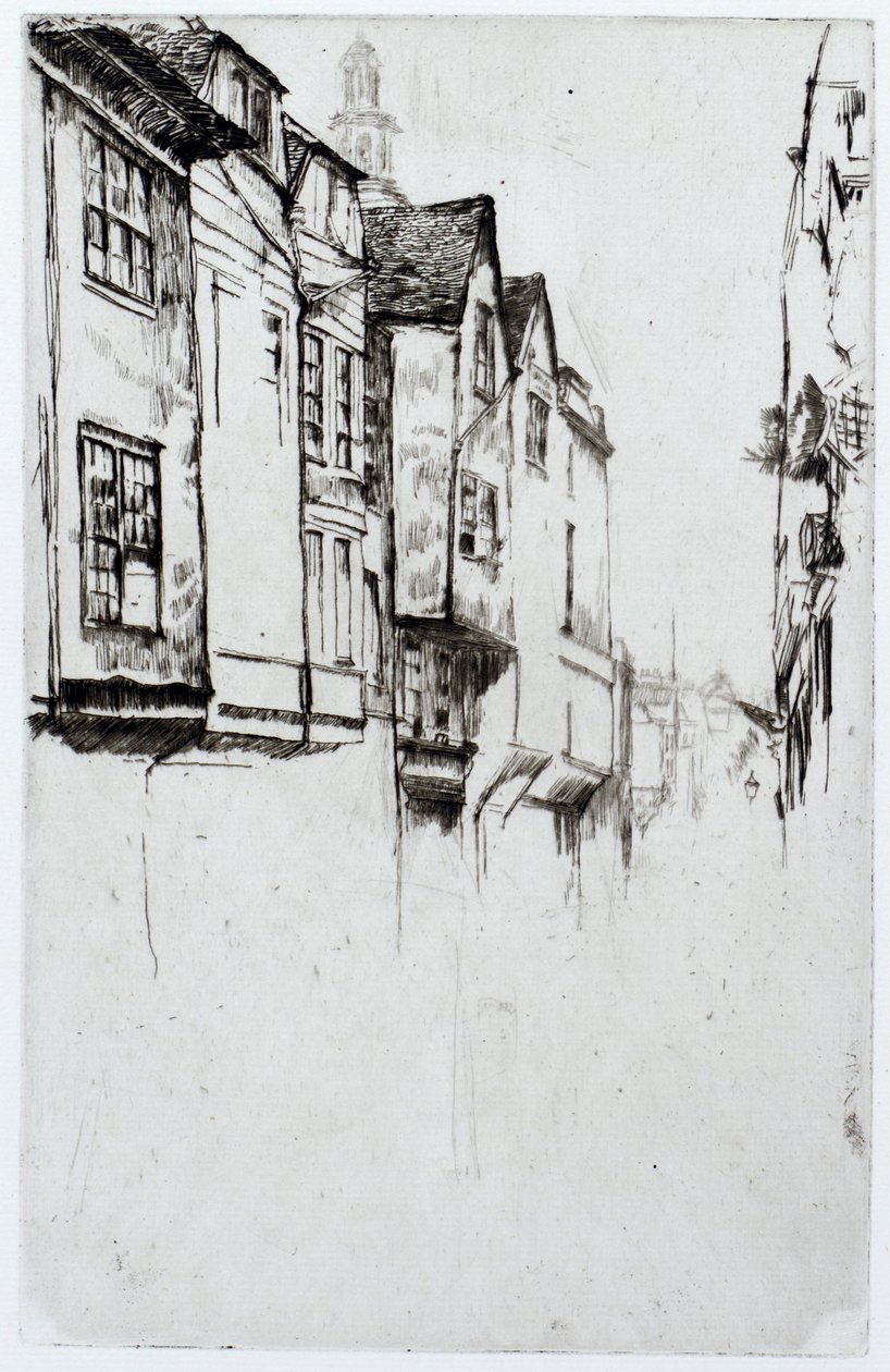 Wych Street da James Abbott McNeill Whistler