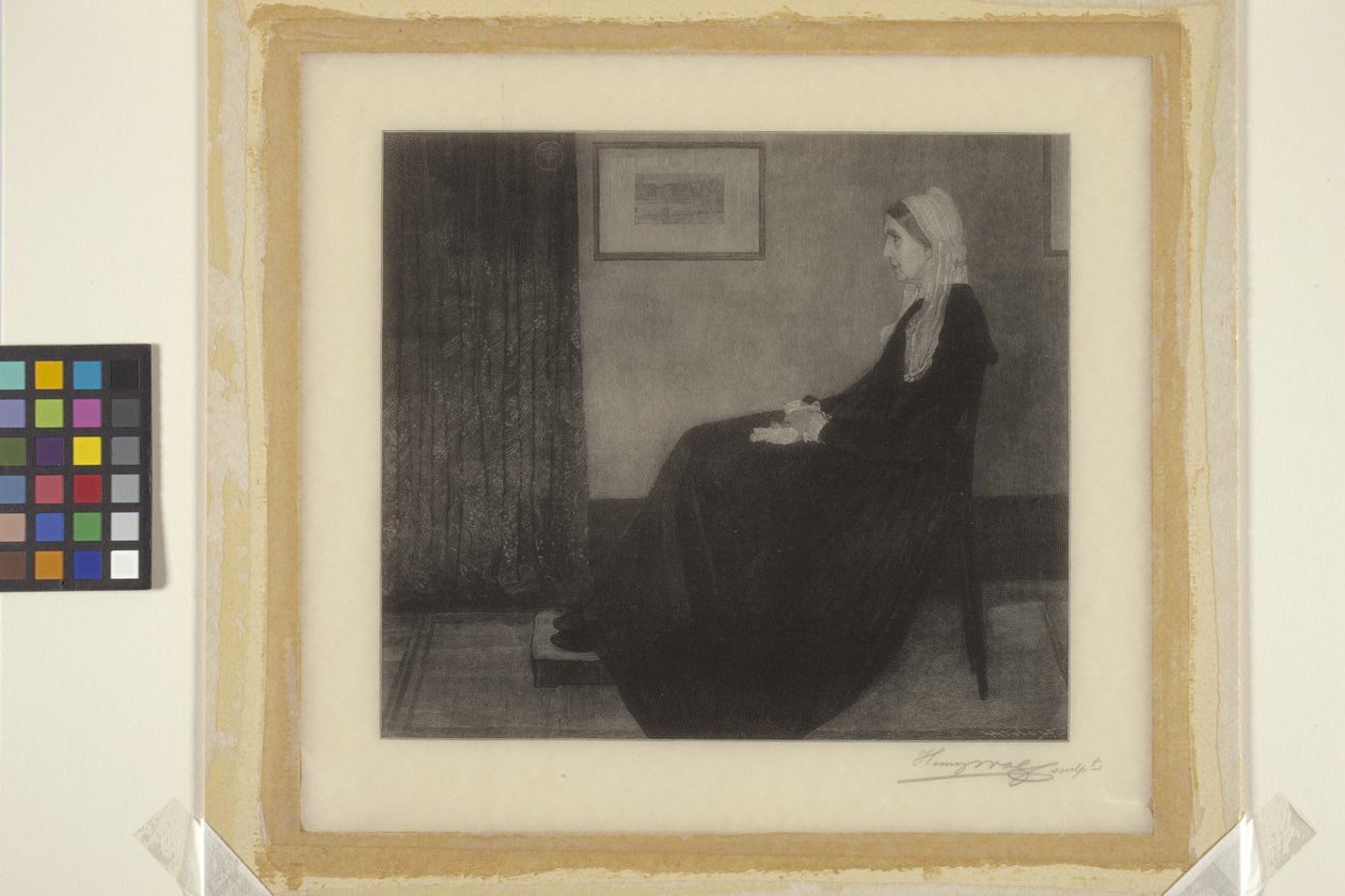 La madre di Whistler da James Abbott McNeill & Wolf Henry (1852 1916) Whistler