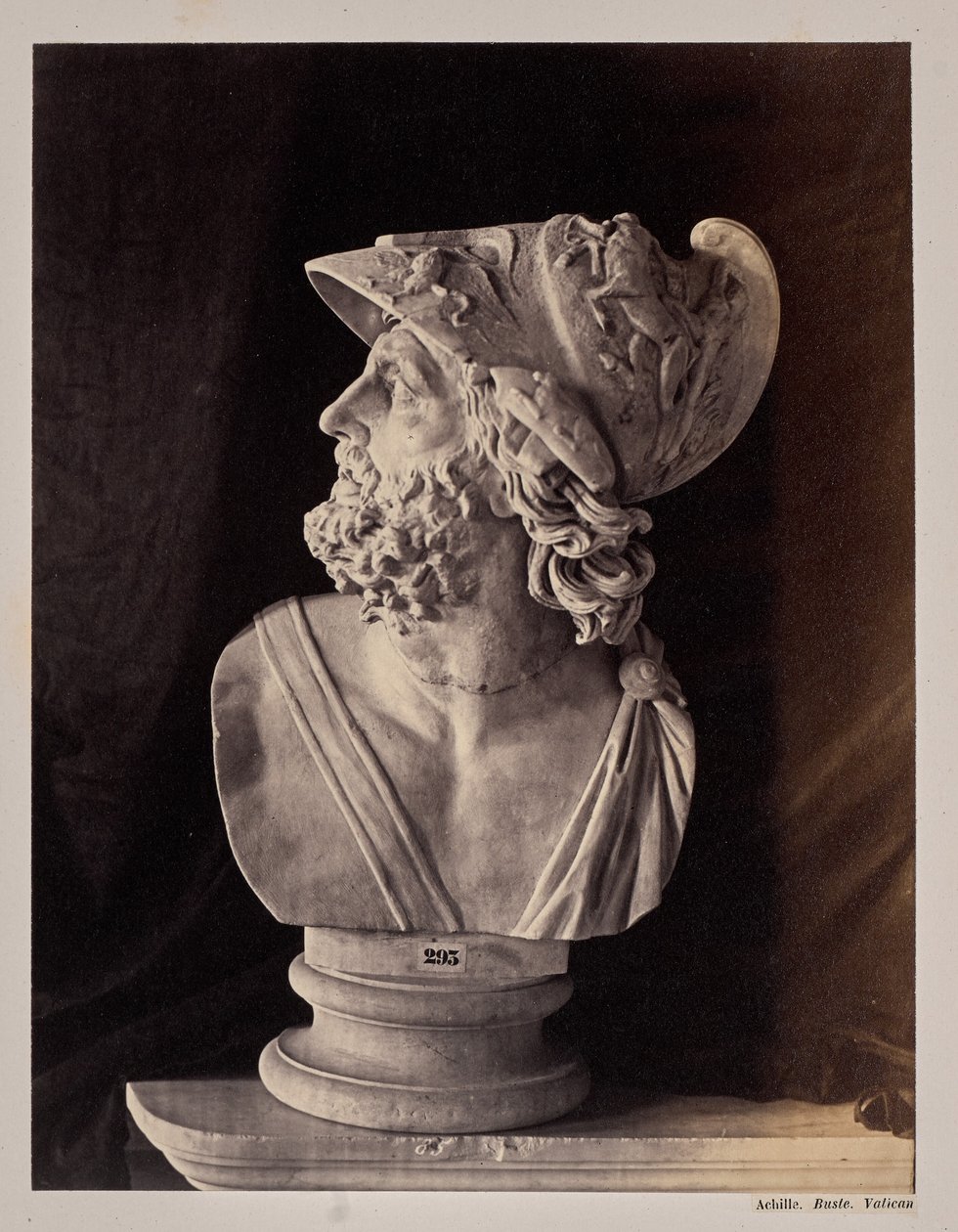 Achille. Busto. Vaticano da James Anderson