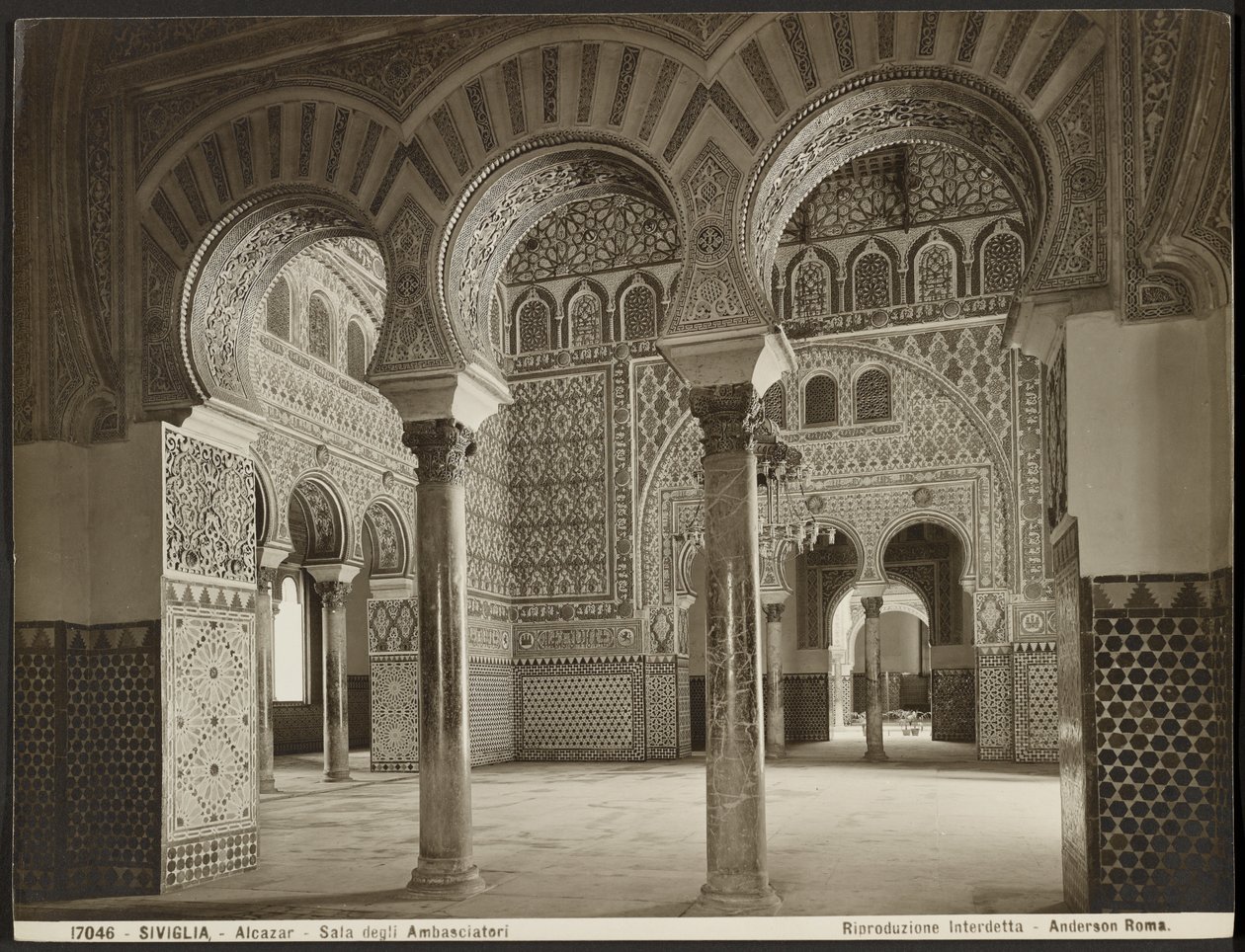 Alcázar, Sala degli Ambasciatori da James Anderson