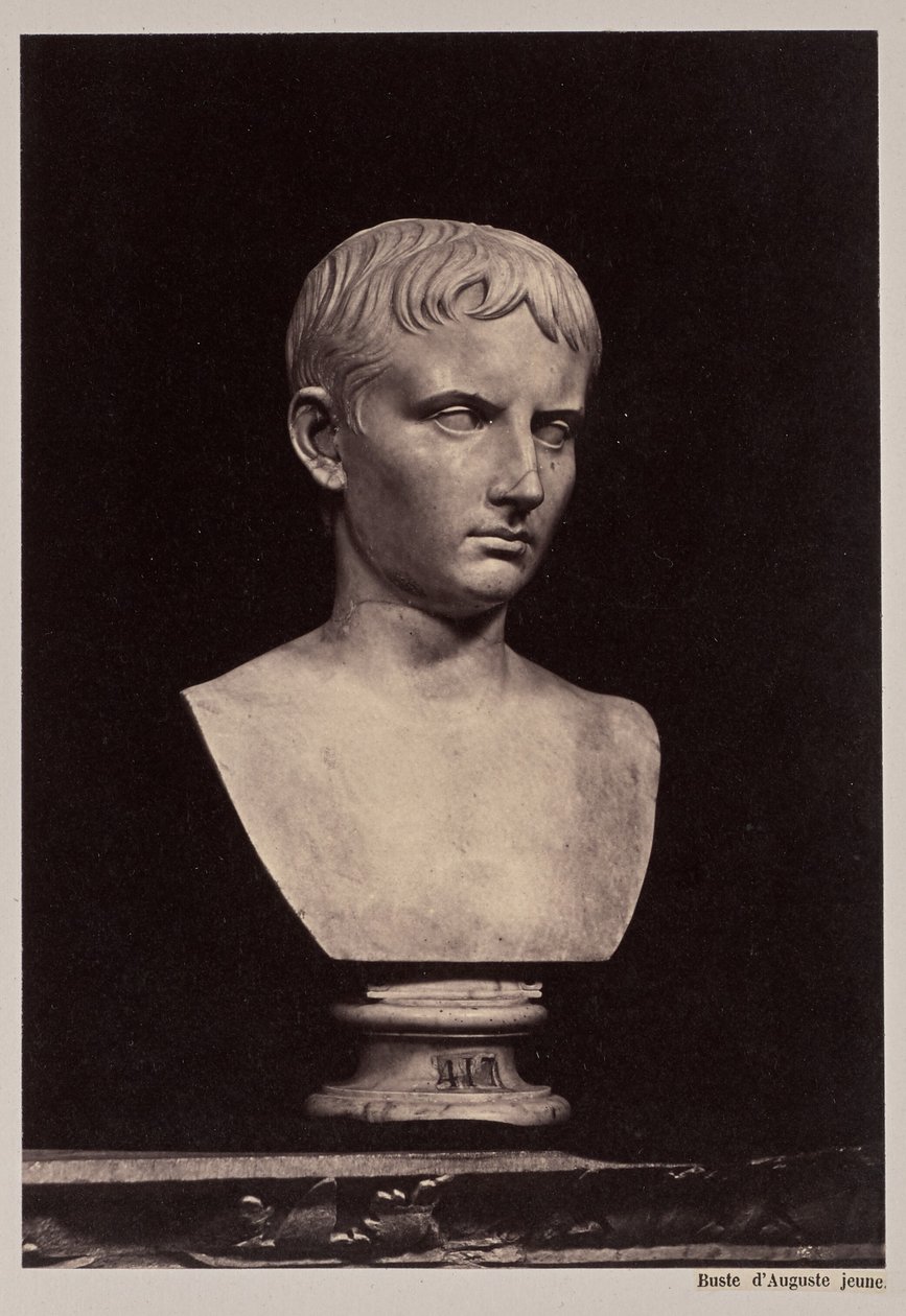 Busto del giovane Augusto da James Anderson