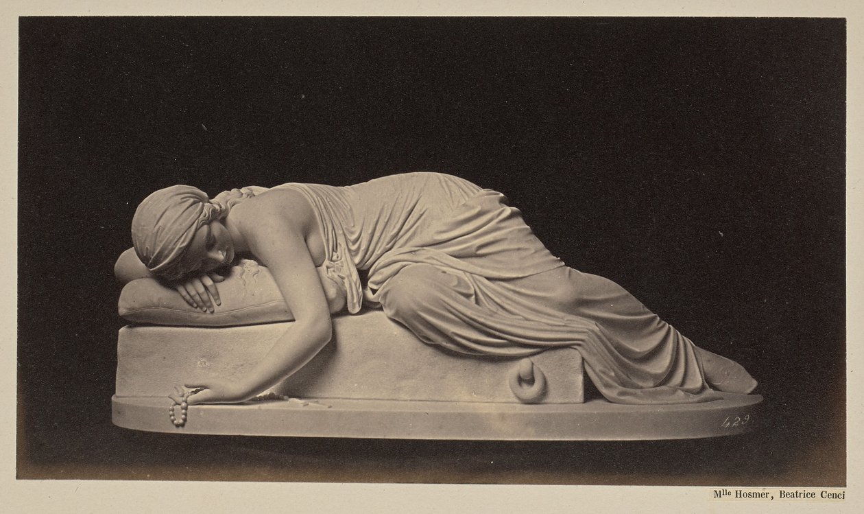 Mademoiselle Hosmer, Beatrice Cenci da James Anderson